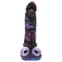 Beasty Cocks Firefly Fantasies - fantasivibrator med varme- og thrustfunktion (blå) - 23,4 cm