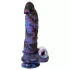 Beasty Cocks Firefly Fantasies - fantasivibrator med varme- og thrustfunktion (blå) - 23,4 cm