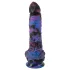Beasty Cocks Firefly Fantasies - fantasivibrator med varme- og thrustfunktion (blå) - 23,4 cm