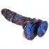 Beasty Cocks Firefly Fantasies - fantasivibrator med varme- og thrustfunktion (blå) - 23,4 cm