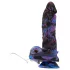 Beasty Cocks Firefly Fantasies - fantasivibrator med varme- og thrustfunktion (blå) - 23,4 cm