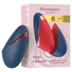   Womanizer Next Liberty - trykbølge-klitorisstimulator (blå)