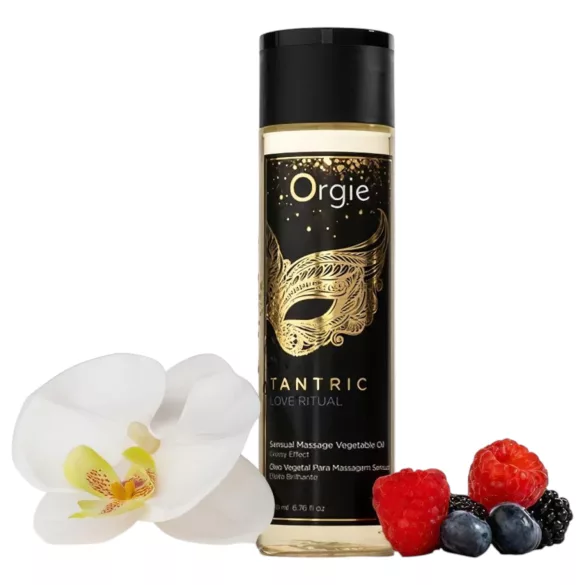 Orgie - massageolie - erotisk, sanselig - 200ml