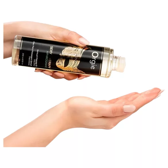 Orgie - massageolie - sanselig afrodisiakum - 200ml