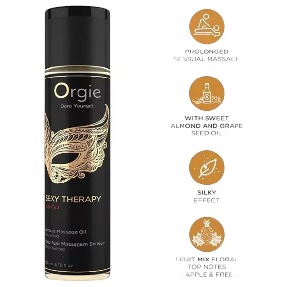 Orgie Amor - sensuel massageolie - 200ml