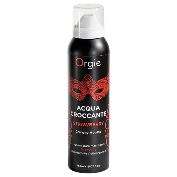 Orgie Acqua Croccante - Massage Skum - Jordbær (150ml)