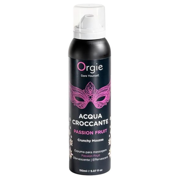 Orgie Acqua Croccante - massagemousse med passionsfrugt (150ml)