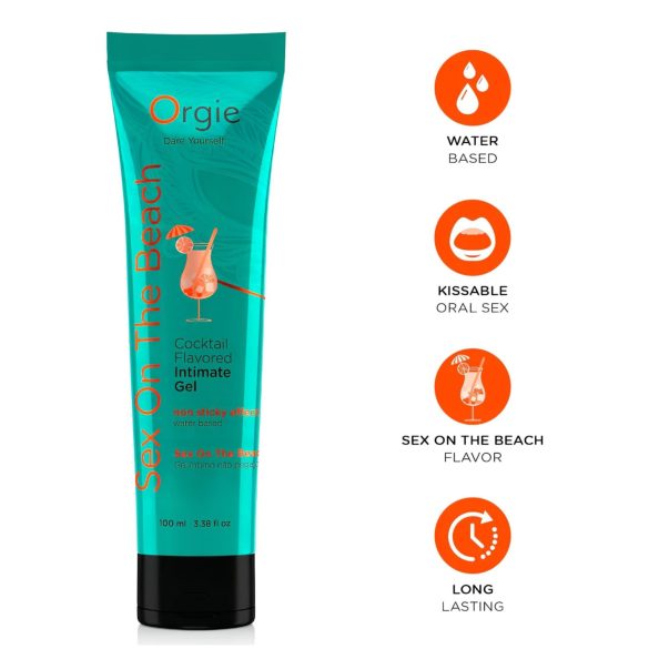 Orgie - spiselig glidecreme - Sex On The Beach smag - 100ml