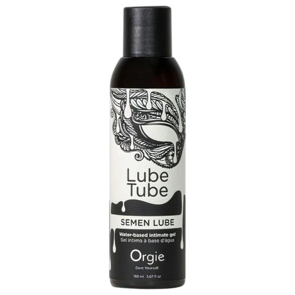 Orgie Lube Tube - kunstig sæd glidecreme (150ml)