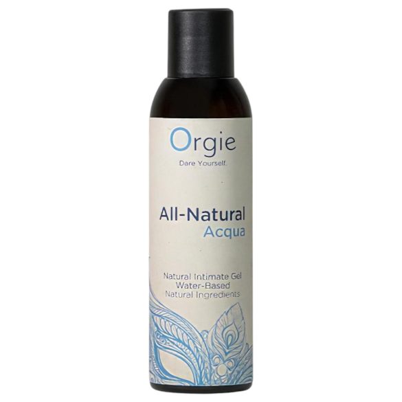 Orgie All Natural - vandbaseret glidecreme (150ml)