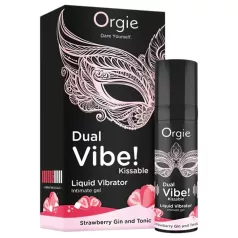 Orgie - unisex flydende vibrator - jordbær/gin tonic - 15ml