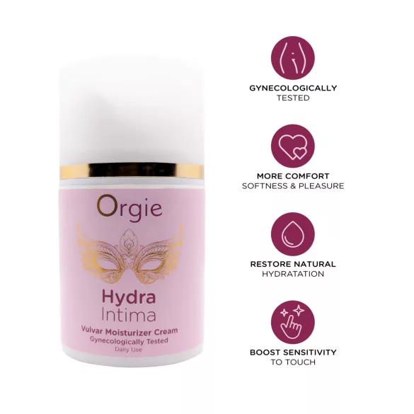Orgie Hydra Intima - intim plejende creme til kvinder (50 ml)