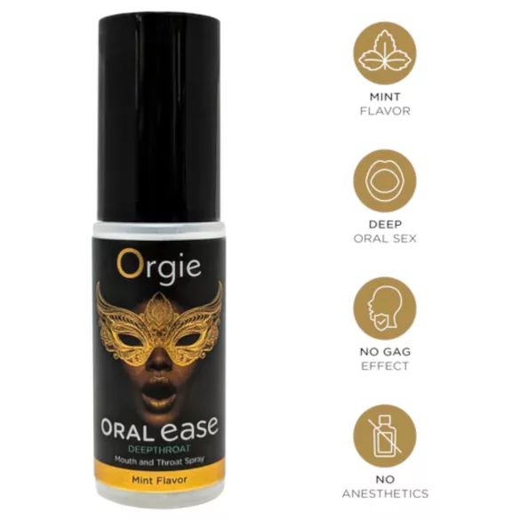 Orgie - oralspray med bedøvende effekt - mentol - 15ml
