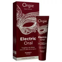 Orgie Electric Oral - prikkende lipgloss - jordbær (10 ml)