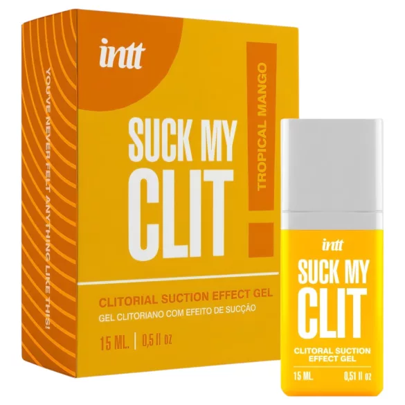 Intt Suck My Clit - klitorisstimulerende gel til kvinder - mango (15 ml)