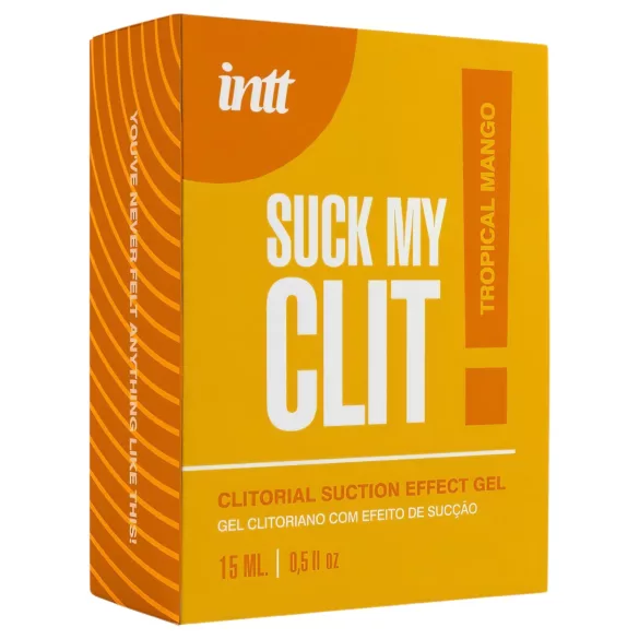 Intt Suck My Clit - klitorisstimulerende gel til kvinder - mango (15 ml)