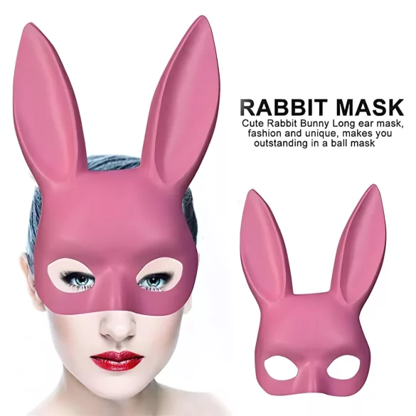 Jogestyle - fetish maske - kanin - pink