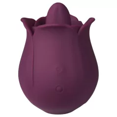 Amaysin - tungeformet rose-klitorisvibrator (lilla)