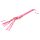 Pink kunstlæder pisk (42 cm)