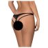 Obsessive Picantina - dobbeltstrop damestreng (sort) - L/XL