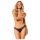 Obsessive Bella Rou - blomsterprint trusse (sort)
