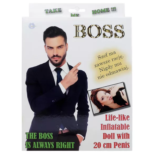 Boss - oppustelig sexdukke mand