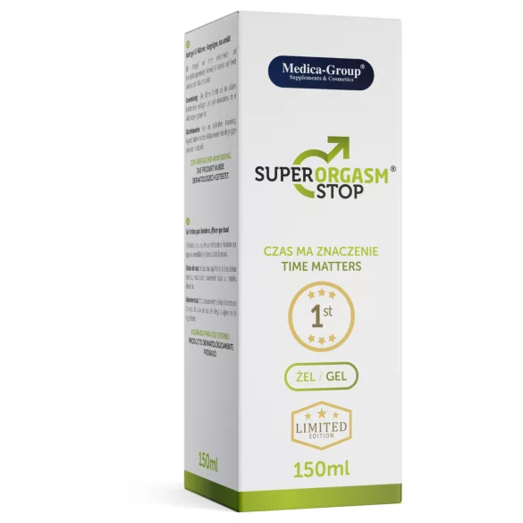 Super Orgasm Stop - delay creme - langvarig effekt - 150ml
