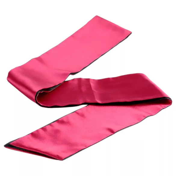 Wild Play - satin blindfold - sort/lyserød