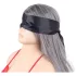 Wild Play - satin blindfold - sort/lyserød