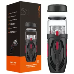 Men's Play - masturbator - roterende stødende - sort