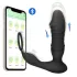 Erospace Men's Play - app-styret stødende analvibrator (sort)