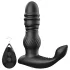 Erospace Men's Play - op‑og‑ned bevægende prostatavibrator (sort)