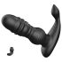 Mænds Leg - op/ned prostata vibrator (sort)