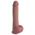 Natural Play - silikonedildo 24 cm (naturfarvet)