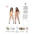 Passion BS001 - stor netoverall (hvid) - S-L