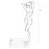 Passion BS003 - netdragt (hvid) - S-L