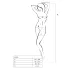Passion BS016 - bodystocking sæt - netdesign - sort - S-L