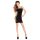 Passion BS026 - mini kjole med stropper (sort) - S-L