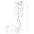Passion BS027 - net mini-kjole (sort) - S-L