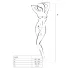 Passion BS031 - åbent catsuit - rød - S-L