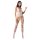 Passion BS058 - Åben Net Catsuit (Hvid) - S-L