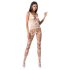 Passion BS058 - Åben Net Catsuit (Hvid) - S-L