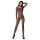 Passion BS077 - langærmet mesh catsuit (sort) - S-L