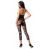 Passion BS081 - halter capri overall - sort (S-L)