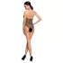 Passion BS087 - netbody - gennemsigtig sort - S-L