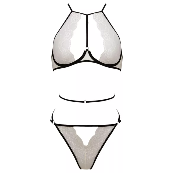 Passion Chika - bh-sæt (creme) - L/XL