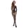 Passion BS107 - Blomsternetdragt (Sort) - S-L