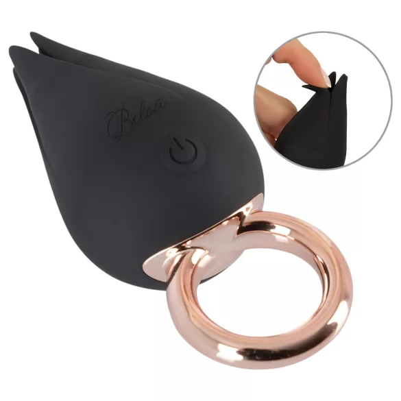 Belou - finger vibrator - sort