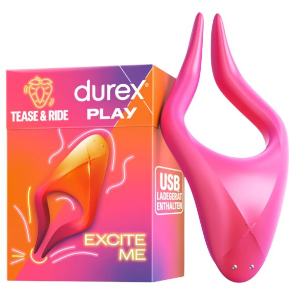 Durex Tease & Ride - erogen zone stimulerende (pink)