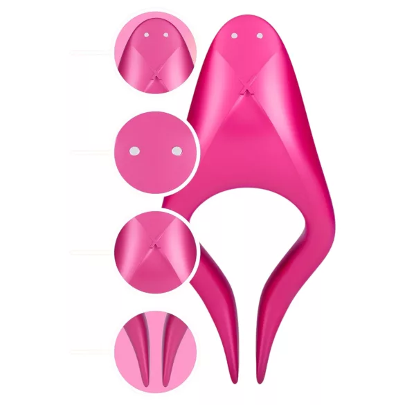Durex - klitorisvibrator - diskret stimulering - pink